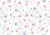 blå blommor